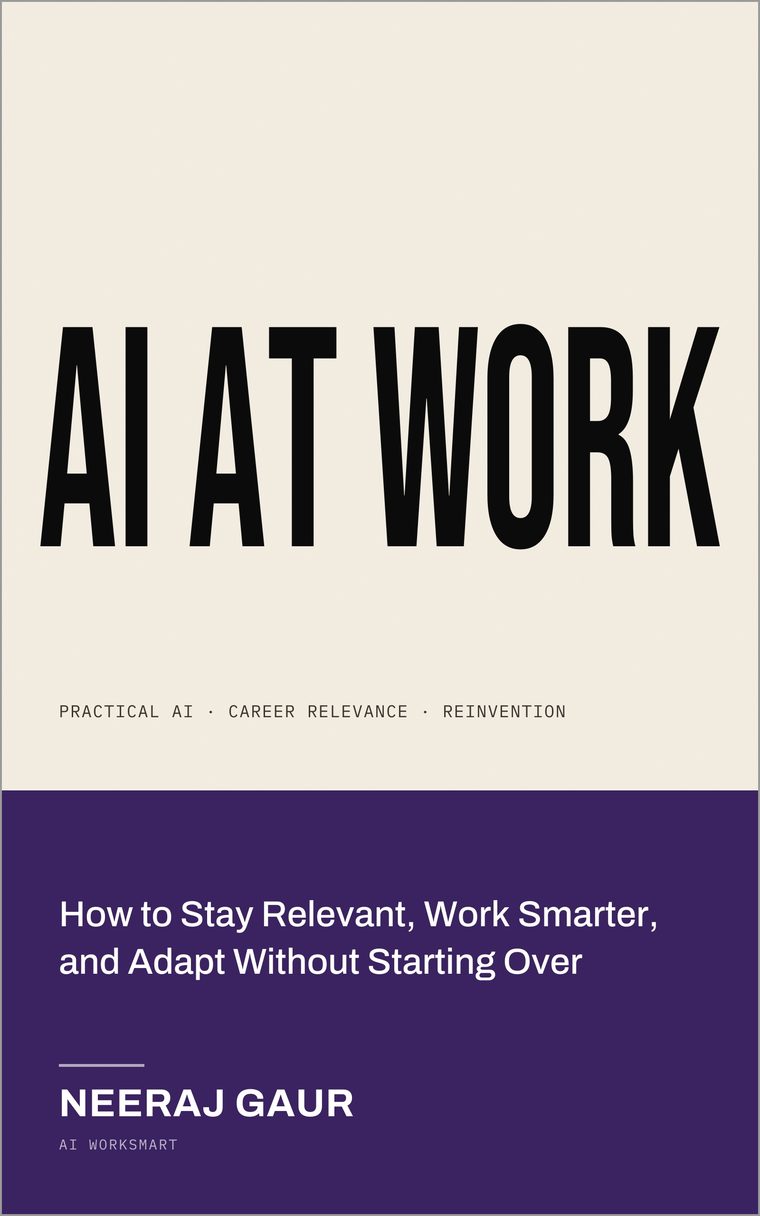 AI at Work book cover.
